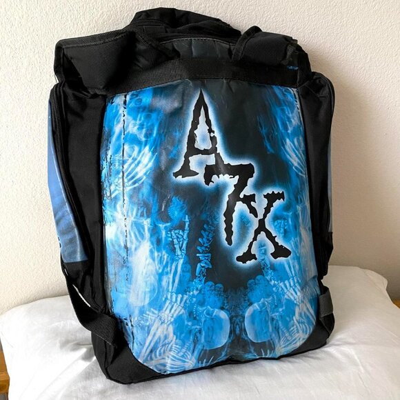 Avenged Sevenfold RARE 2011 Nightmare Backpack Bag Skateboard Straps - Picture 4 of 7